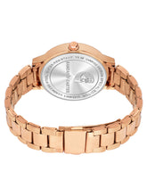 Sandy D Carter Metal Rose Gold Analogue Round Watches for Women_Sandy D Carter-156-BK