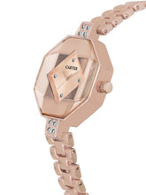 Sandy D Carter Metal Rose Gold Analogue Asymmetric Watches for Women_Sandy D Carter-131-RG
