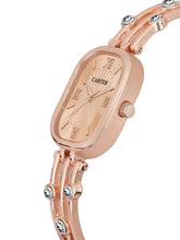 Sandy D Carter Metal Rose Gold Analogue Rectangular Watches for Women_Sandy D Carter-124-RG