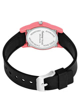 Fantasy World Silicone Black Round Analog Watch For Kids-Unisex 2133-PK