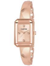 Sandy D Carter Metal Rose Gold Analogue Rectangular Watches for Women_Sandy D Carter-132-RG