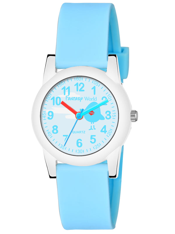 Fantasy World Trendy Kids' Analog Watch – Perfect for Boys & Girls FW24-2133-S.BL