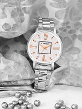Sandy D Carter Metal White Analogue Round Watches for Women_Sandy D Carter-150-WH