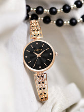Sandy D Carter Metal Black Analogue Round Watches for Women_Sandy D Carter-221-BK