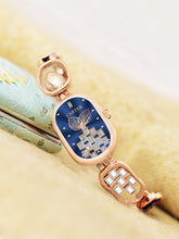 Sandy D Carter Metal Blue Analogue Rectangular Watches for Women_Sandy D Carter-214-BL
