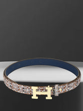 Sandy D Carter Women Brown Synthetic Leather Waist Belt for Jeans & Formal Paint SDC-22-542-PTBR