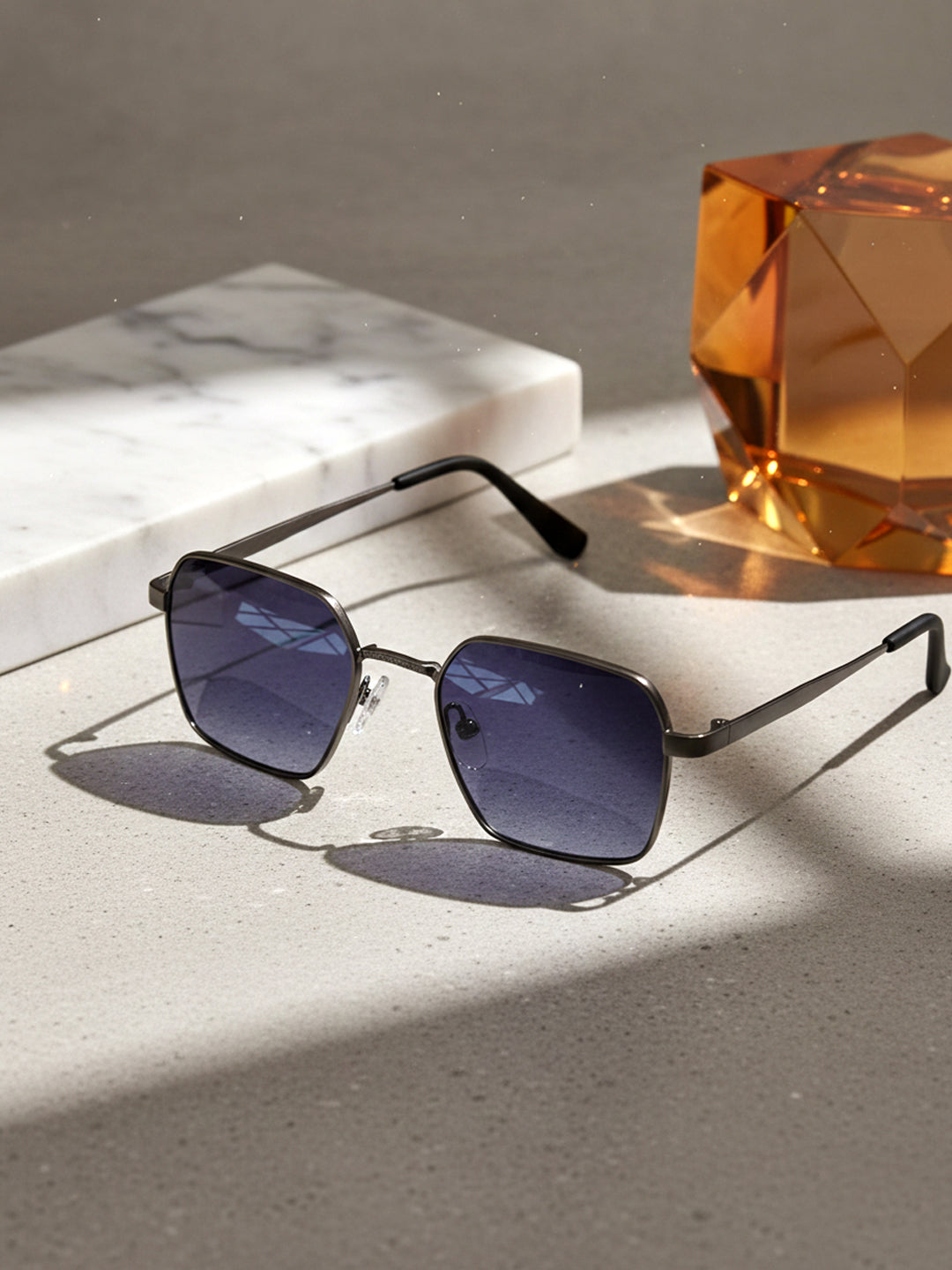 Elite Collection | Trendy Unisex Sunglasses for Casual and Everyday Outfits EC311GRY