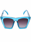 Prime Blue Rectangle One Size Plastic UV Sunglasses-OL140BL