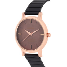 Sandy D Carter Metal Rose Gold Analogue Round Watches for Women_SDC24-56-RG-BR