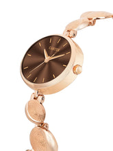 Sandy D Carter Metal Copper Analogue Round Watches for Women_Sandy D Carter-205-CP