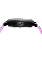 Fantasy World Purple 3D Print Rubber Strap Time Teacher Analog Watch Boys & Girls FW-25-BK-12