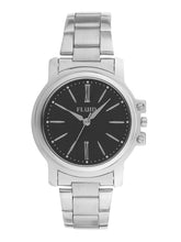 Fluid  Black Round Stainless Steel Analog Watches for Women FLWatch24-761L-BK01