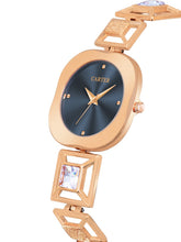 Sandy D Carter Metal Black Analogue Oval Watches for Women_Sandy D Carter-227-BK