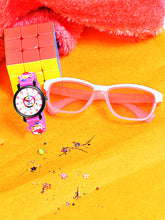 Fantasy World Stylish Watch & Sunglass Combo for Kids – Ideal Gift for Boys & Girls FW-WatchGiftSet-18