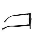 Prime Black Round One Size Plastic UV Sunglasses-OL100BK