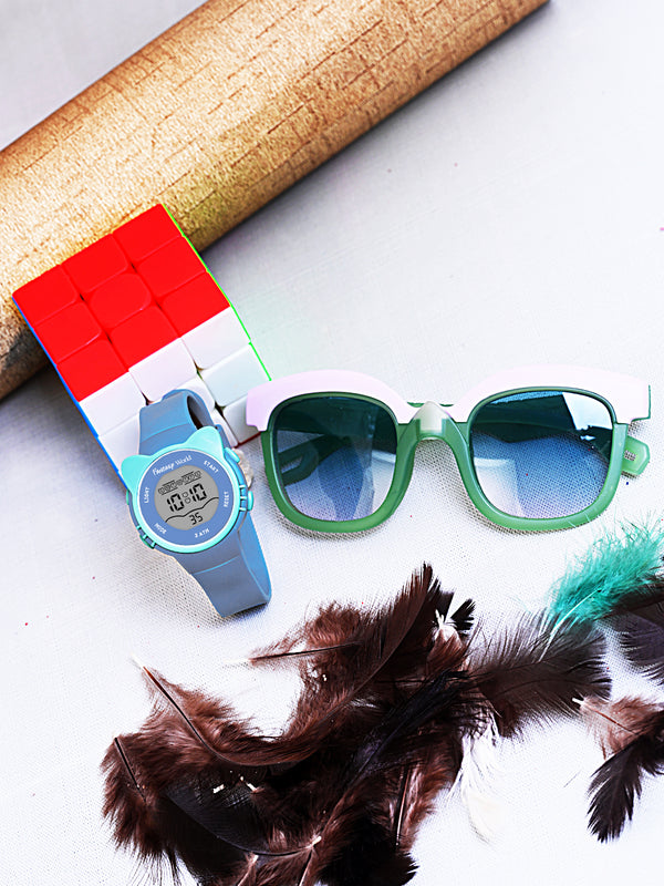Fantasy World Trendy Kids Gift Set – Watch & Sunglasses for Boys & Girls FW-WatchGiftSet-25