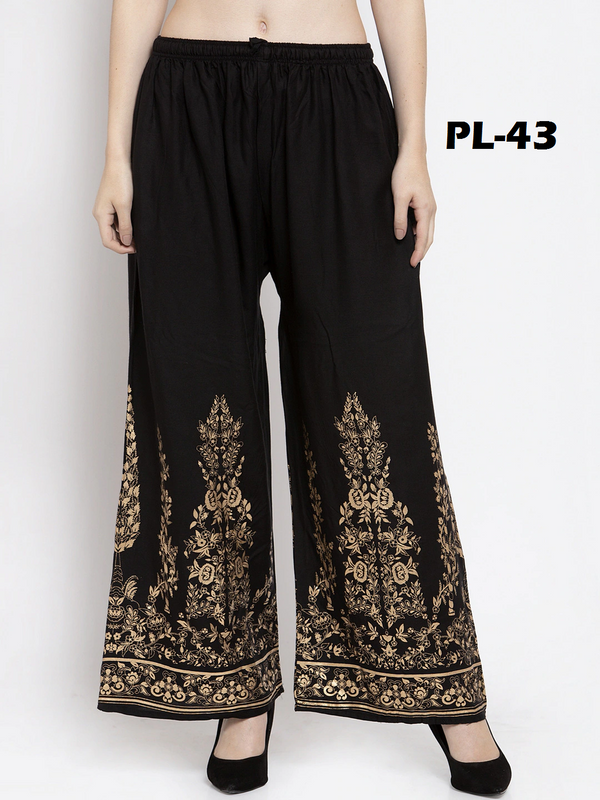 Trendy Half Print Sharara Set for Women HOBK178