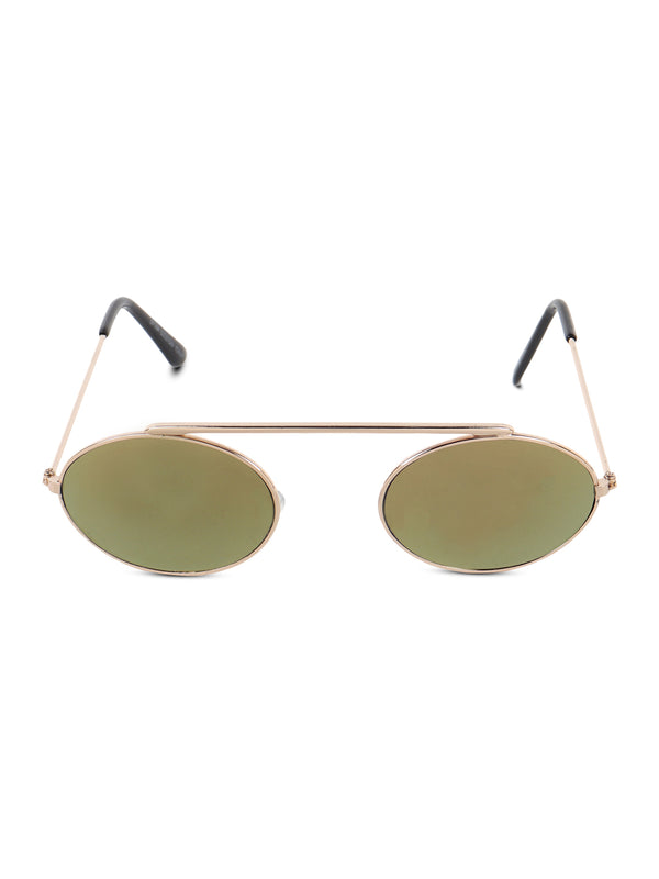 Green Oval UV Sunglasses (OL108GR)| ₹30/Pc|Pack of 12 @ ₹360| Sample ₹99