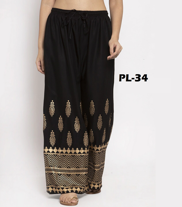 Vibrant Printed Palazzo Collection for Women HOBK340