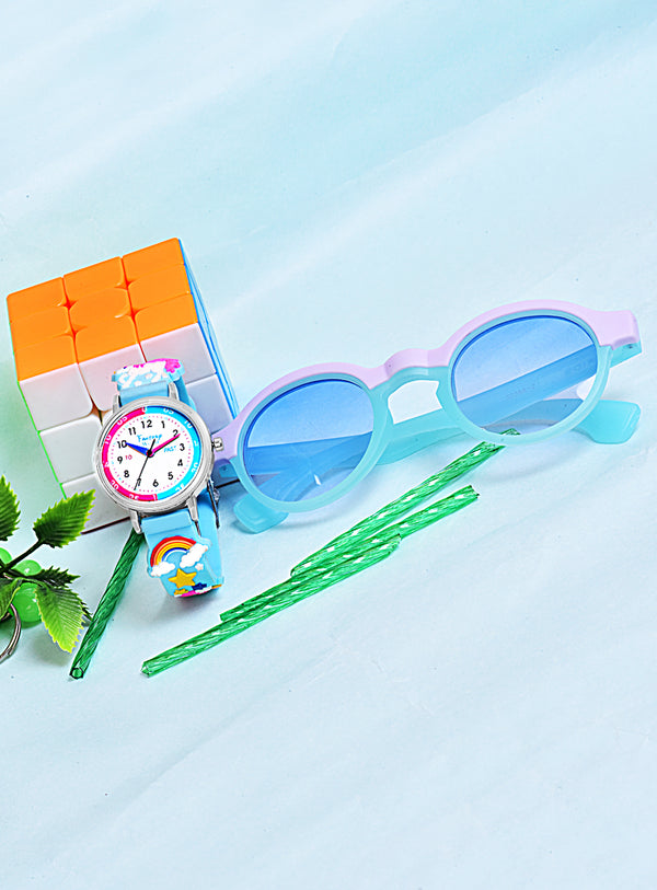 Fantasy World Watch and Sunglass Set for Kids – Unisex Gift for Boys & Girls FW-WatchGiftSet-4