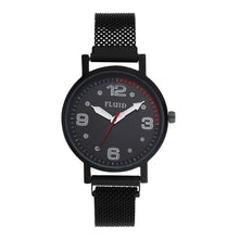 Fluid  Black Round Allow Strap Analog Watches for Women FLWatch23-023-BK01