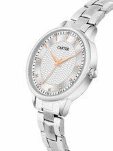 Sandy D Carter Metal White Analogue Round Watches for Women_Sandy D Carter-204-LWH