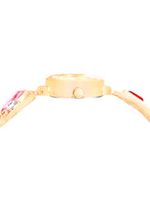 Sandy D Carter Metal Gold Analogue Oval Watches for Women_Sandy D Carter-118-GD