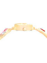 SANDY D CARTER Metal Gold Analogue Oval Watches for Women_Sandy D SANDY D CARTER-118-GD