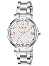 Sandy D Carter Metal Silver Analogue Round Watches for Women_Sandy D Carter-151-SL