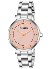 Sandy D Carter Metal Pink Analogue Round Watches for Women_Sandy D Carter-144-PK
