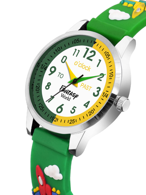 Fantasy World Stylish Watch & Sunglass Combo for Kids – Ideal Gift for Boys & Girls FW-WatchGiftSet-12