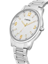 Sandy D Carter Metal White Analogue Round Watches for Men_Sandy D Carter-190-WH