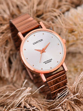Sandy D Carter Metal Rose Gold Analogue Round Watches for Women_Sandy D Carter-86-RG-SL