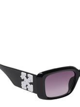 Celebrity Full Rim Black Plastic Frame With Blue UV Protected Lens Wayfarer Sunglasses for Men & Women_8216-1