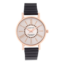 Sandy D Carter Metal Rose Gold Analogue Round Watches for Women_SDC24-57-RG-WH
