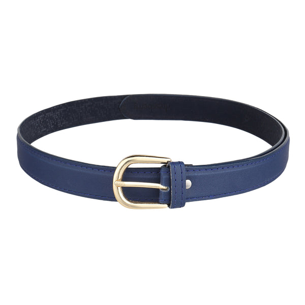 Sandy D Carter Women Blue Artificial Leather Waist Belt for Jeans & Formal Paint SDC-032-BL