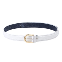 Sandy D Carter Women White Artificial Leather Waist Belt for Jeans & Formal Paint SDC-032-WH