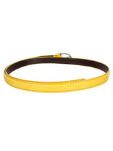Sandy D Carter Women Yellow Synthetic Leather Waist Belt for Jeans & Formal Paint SDC-501-YL