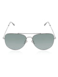 Elite Collection Black Aviator One Size Metal Adult-Unisex UV Sunglasses-EC298BK
