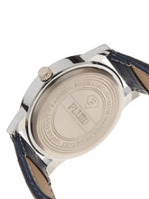 FLUID Blue Leather Strap Watches For Men FLWatch24-785G-BL01
