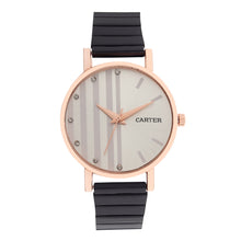 Sandy D Carter Metal Rose Gold Analogue Round Watches for Women_SDC24-59-RG-WH