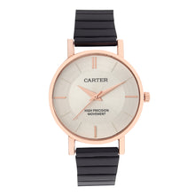 Sandy D Carter Metal Rose Gold Analogue Round Watches for Women_SDC24-56-RG-WH