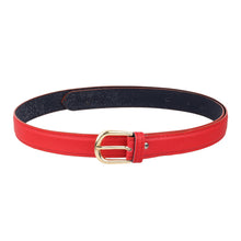 Sandy D Carter Women Red Artificial Leather Waist Belt for Jeans & Formal Paint SDC-032-RD