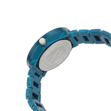 Fluid  Blue Round Metal Strap Analog Watches for Women FLWatch23-004-BL02