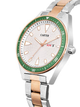 Sandy D Carter Metal Silver Analogue Round Watches for Men_Sandy D Carter-175-RG-SL