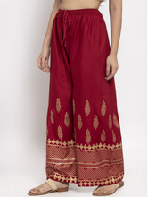 Fleurt Stylish & Comfy Printed Palazzo Collection HOBK343