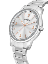 Sandy D Carter Metal White Analogue Round Watches for Men_Sandy D Carter-188-WH
