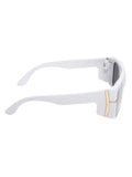 Lightweight Fashion Sunglasses for Kids with UV Protection for Daily Outdoor Wear KD206WH