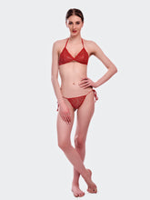 Fleurt Red Lycra Net Bikni Set I Lingerie Set - One Size (Free Size) For Women Fleurt-Set-208-NEW-RD