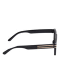 Prime Black Round One Size Plastic UV Sunglasses-OL101BK